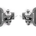 Repose-pieds S3 Hard Rock aluminium titane