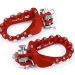 Repose-pieds S3 Hard Rock Enduro aluminium rouge