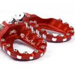 Repose-pieds S3 Hard Rock Enduro aluminium rouge