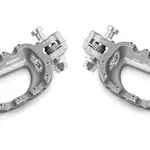 Repose-pieds S3 Curve aluminium argent