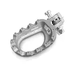 Repose-pieds S3 Curve aluminium argent