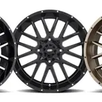 Jante ITP Hurricane 16x7 4x156 4+3 noir mat