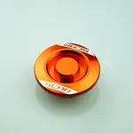 Bouchons carter moteur latéraux SCAR orange KTM