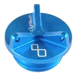Bouchon de carter d&#039;huile LIGHTECH M20x2,5 3 trous alu cobalt