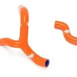 Durites de radiateur SAMCO kit transformation Y orange - 3 durites KTM SX50