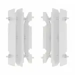 Cache radiateur POLISPORT blanc Suzuki