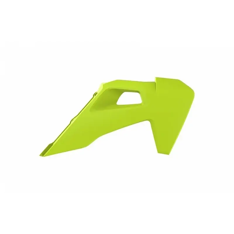 Ouïes de radiateur polisport jaune fluo husqvarna tc/fc