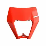 Plaque phare POLISPORT orange fluo KTM