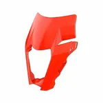 Plaque phare POLISPORT orange fluo KTM