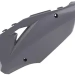 Plaques latérales POLISPORT Restylé gris nardo Kawasaki KX125/250