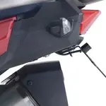 Support de plaque R&amp;G RACING noir Honda Africa Twin Adventure Sport