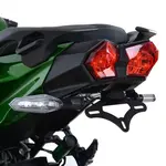 Support de plaque R&amp;G RACING noir Kawasaki H2 SX