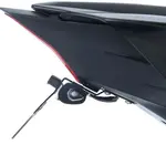 Support de plaque R&amp;G RACING noir Yamaha YZF-R6