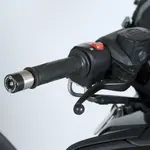 Embouts de guidon R&amp;G RACING noir Yamaha
