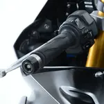 Embouts de guidon R&amp;G RACING noir SUZUKI, HONDA, YAMAHA