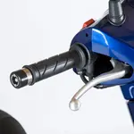 Embouts de guidon R&amp;G RACING noir SUZUKI, HONDA, YAMAHA