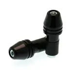 Embouts de guidon BIHR Rocket Ø18mm noir