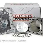 Cylindre-piston 77MM Cylinder Works-Vertex Kawasaki KX 250-F