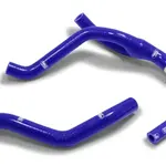 Durites de radiateur SAMCO type origine bleu - 3 durites Yamaha YZ250F