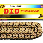 Chaîne de transmission D.I.D 428 NZ or/noir 120 maillons