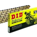 Chaîne de transmission D.I.D 520 DZ2 or/noir 120 maillons