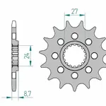 Pignon AFAM 17 dents acier type 22902 pas 520 SUZUKI GSX-R 1000