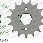 Pignon AFAM 13 dents acier type 20200 pas 428 AJP PR3 125 Enduro