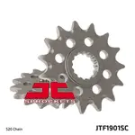 Pignon JT SPROCKETS 15 dents acier anti-boue pas 520 type 1901 KTM