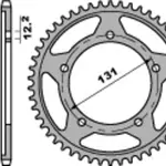 Couronne PBR 44 dents acier standard pas 525 type 4585