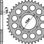 Couronne PBR 34 dents acier standard pas 630 type 501
