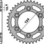 Couronne PBR 46 dents acier standard pas 520 type 1027