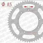 Couronne AFAM 44 dents acier pas 428 type 59104 Sherco 50 Enduro