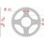 Couronne AFAM 39 dents acier pas 428 type 12200 Yamaha YBR125