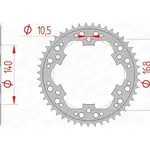 Couronne AFAM 41 dents acier pas 525 type 92635 BMW