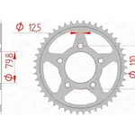 Couronne AFAM 48 dents acier pas 530 type 86600 Triumph