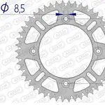 Couronne AFAM 46 dents alu ultra-light anti-boue pas 428 type 72102