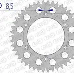 Couronne AFAM 45 dents alu ultra-light anti-boue pas 520 type 72304