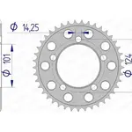 Couronne AFAM 38 dents alu pas 525 type 72801 KTM