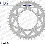 Couronne AFAM 41 dents alu ultra-light anodisé dur pas 520 type 13817