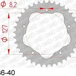 Couronne AFAM 42 dents acier pas 525 type 50608K