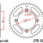 Couronne JT SPROCKETS 36 dents acier standard pas 420 type 1214