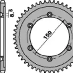 Couronne PBR 51 dents acier standard pas 428 type 4374