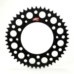 Couronne RENTHAL Ultralight™ 50 dents alu anti-boue pas 520 type 112U noir