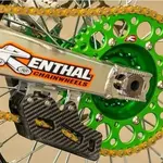 Couronne RENTHAL Ultralight™ 50 dents alu anti-boue pas 520 type 112U vert