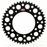 Couronne RENTHAL Ultralight™ 51 dents alu anti-boue pas 520 type 112U vert Kawasaki