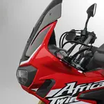 Bulle MRA Sport &quot;SPM&quot; noir Honda Africa Twin