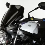 Bulle MRA &quot;NSN&quot; Spoiler noir Suzuki SV650N