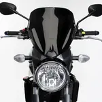 Bulle MRA &quot;NSN&quot; Spoiler noir Suzuki SV650N