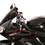 Bulle MRA type origine &quot;O&quot; noir Suzuki SV650S/SV1000S