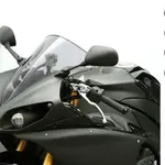 Bulle MRA type origine &quot;O&quot; noir Yamaha YZF-R1